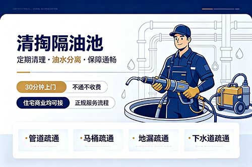 东港清掏隔油池
